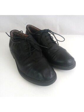 Puritan Men's Black Leather Oxford Dress Shoes Size 9